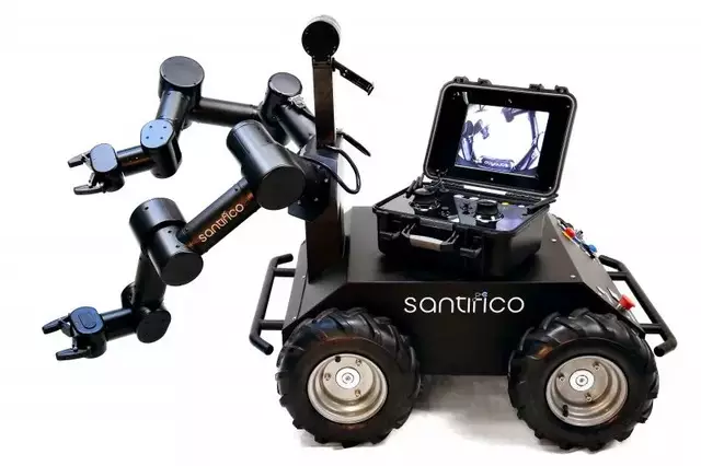 沈陽自動(dòng)化所研制出復(fù)合式排爆機(jī)器人“天蝎